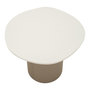 Voir la diapositive 2 : Paris Prix Table Basse  Frankfurt  39cm Beige Foncé & Blanc