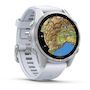 Voir la diapositive 3 : GARMIN Montre sport Fenix 8 43mm Blanc