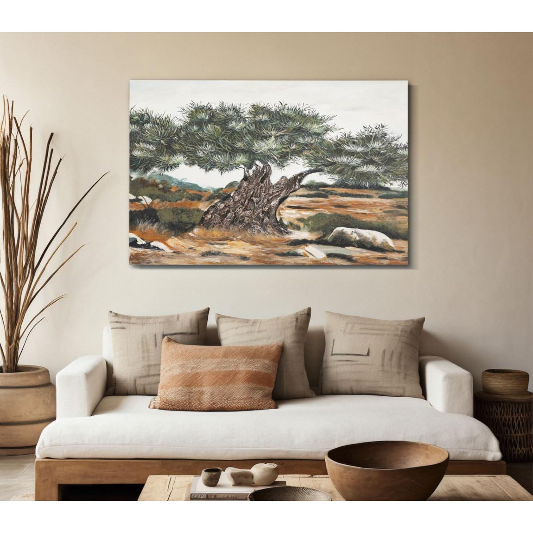 Voir la diapositive 5 : Paris Prix Toile murale déco  olivier i  80x120cm multicolore