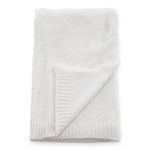 Paris Prix Plaid Chenille  Ally  130x170cm Blanc