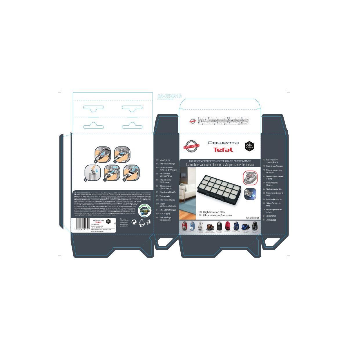 ROWENTA Filtre ZR920101