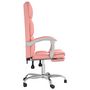Voir la diapositive 4 : VIDAXL Fauteuil inclinable de bureau Rose Similicuir