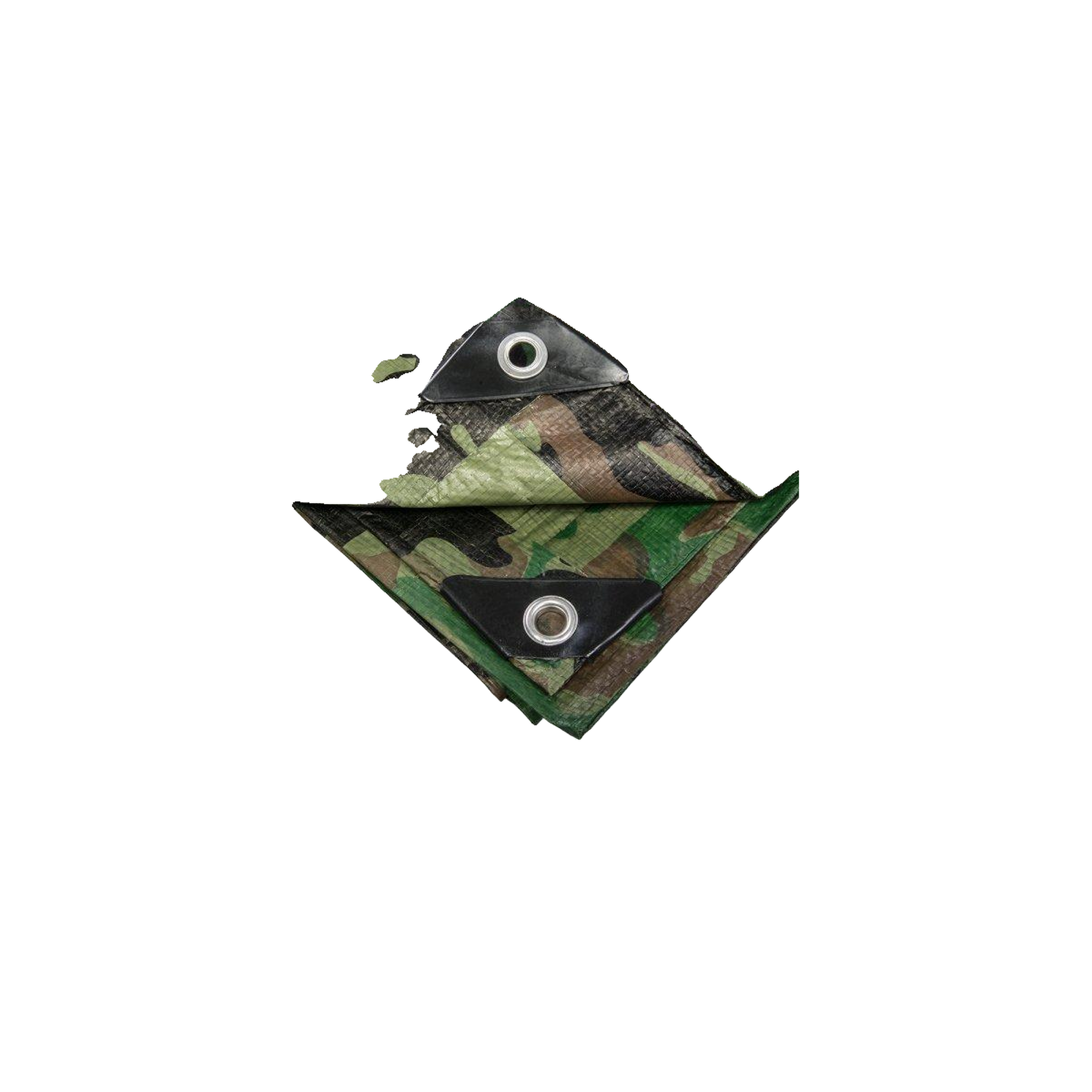 Voir la diapositive 2 : BROS Bâche de protection Bradas camoforest 6x10m 90g camouflage