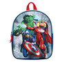 Voir la diapositive 2 : MARVEL Sac maternelle 3D bleu Avengers