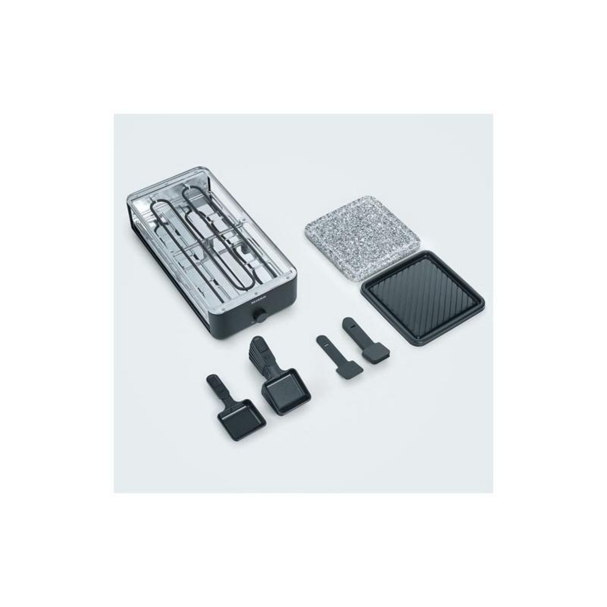 SEVERIN Appareil à raclette 1300w 8 personnes + pierre à griller - 2366