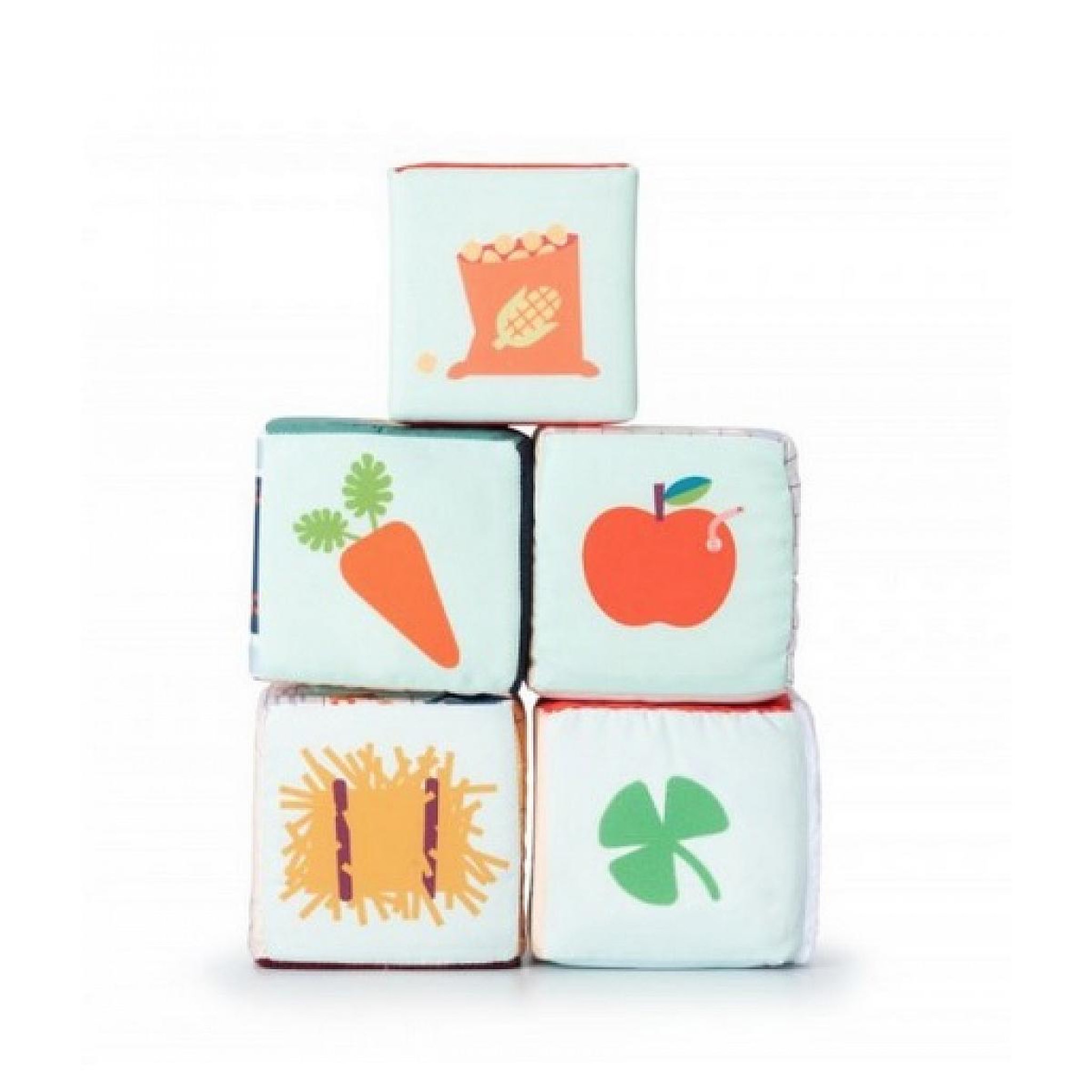 Voir la diapositive 5 : LILLIPUTIENS La ferme - Cubes a empiler