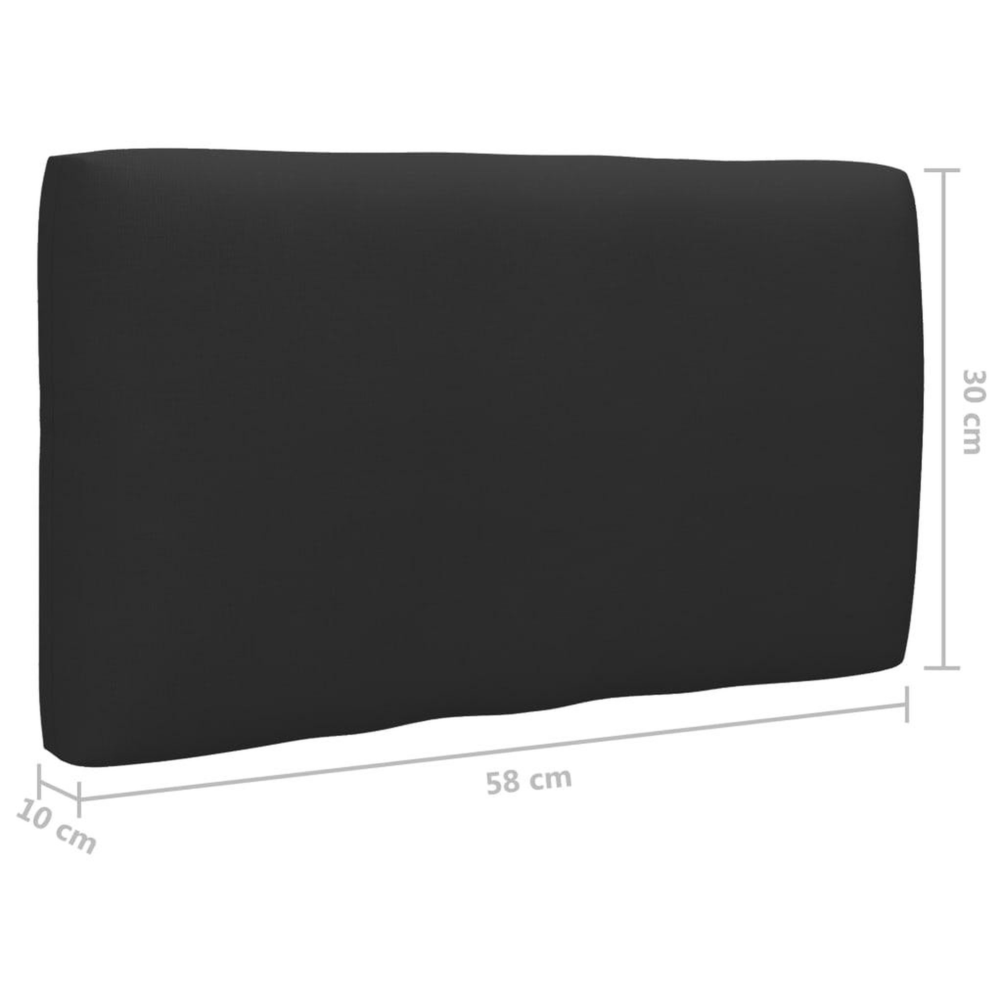 Voir la diapositive 6 : VIDAXL Salon de jardin palette 4pcs avec coussins pin impregne de gris