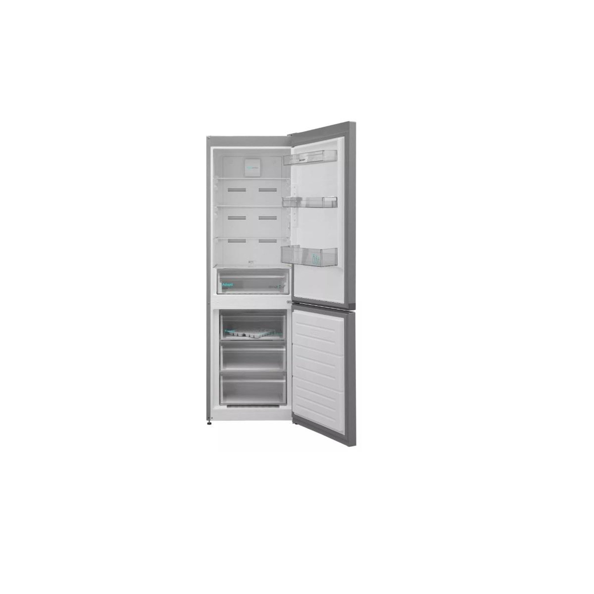 Voir la diapositive 3 : Sharp Réfrigérateur combiné 294l 60cm nofrost inox - sjfba09dmxle