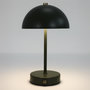 Voir la diapositive 2 : Paris Prix Lampe de Table Rechargeable  Lucia  25cm Noir