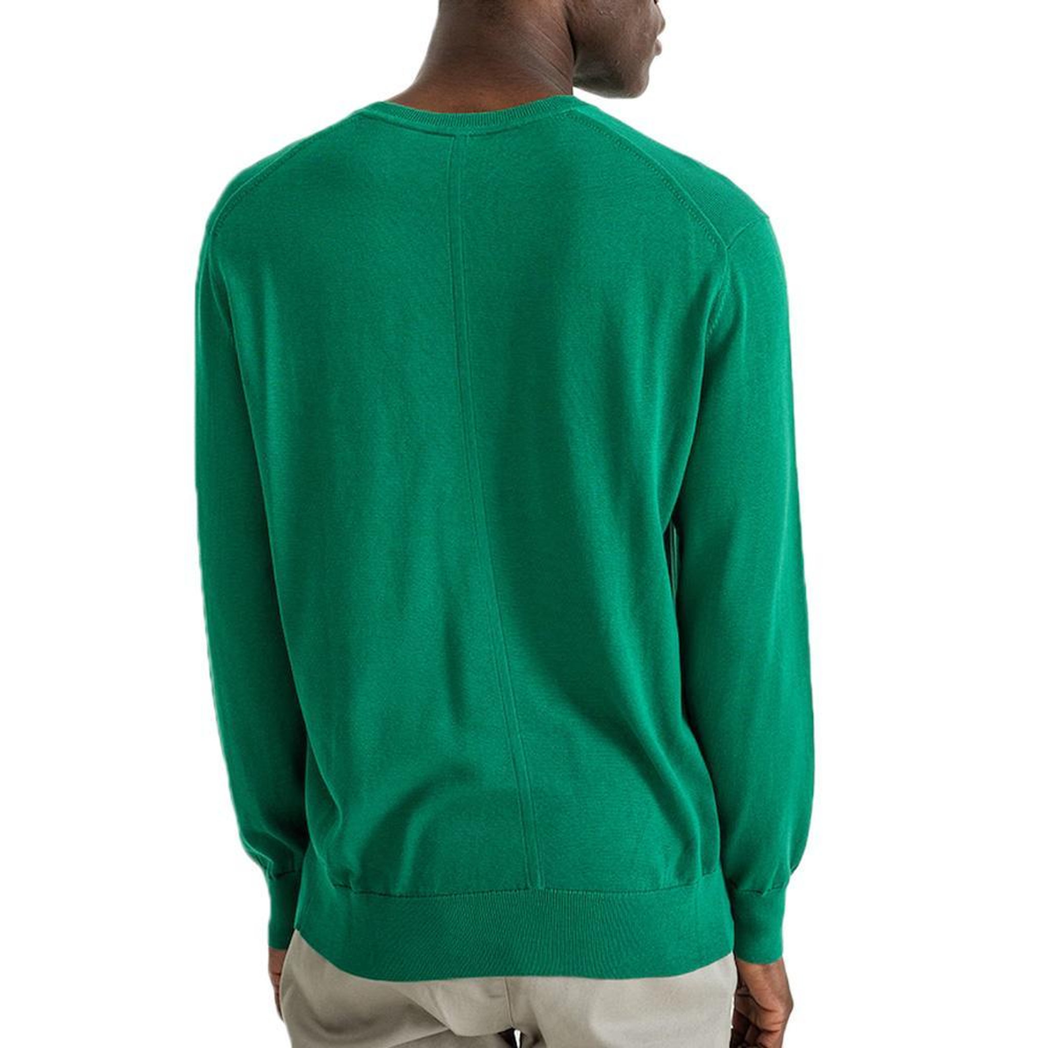 Voir la diapositive 2 : CALVIN KLEIN JEANS Pull Vert Homme Calvin Klein Jeans Ls Supima