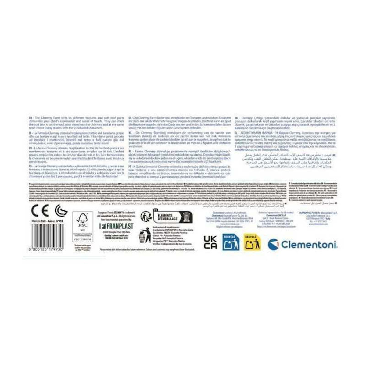 CLEMENTONI CLEMENTONI - Ferme sensorielle Clemmy