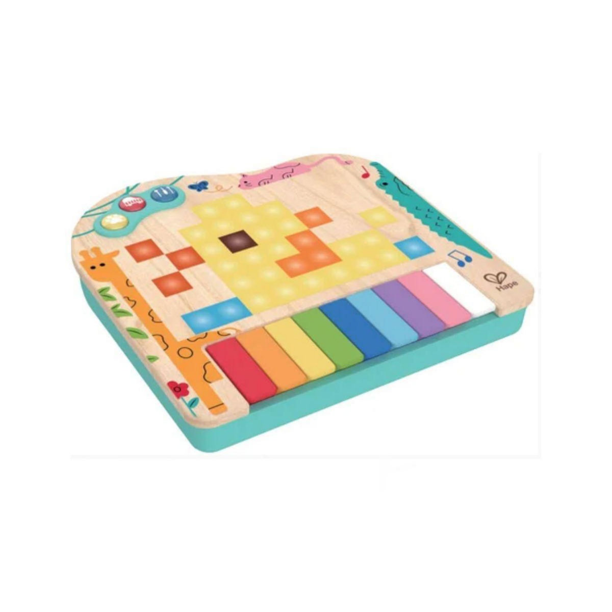 Hape Piano Pixel Interactif HAPE - Éveillez la créativité de votre enfant