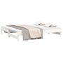 Voir la diapositive 3 : VIDAXL Lit coulissant sans matelas blanc 2x(90x200) cm