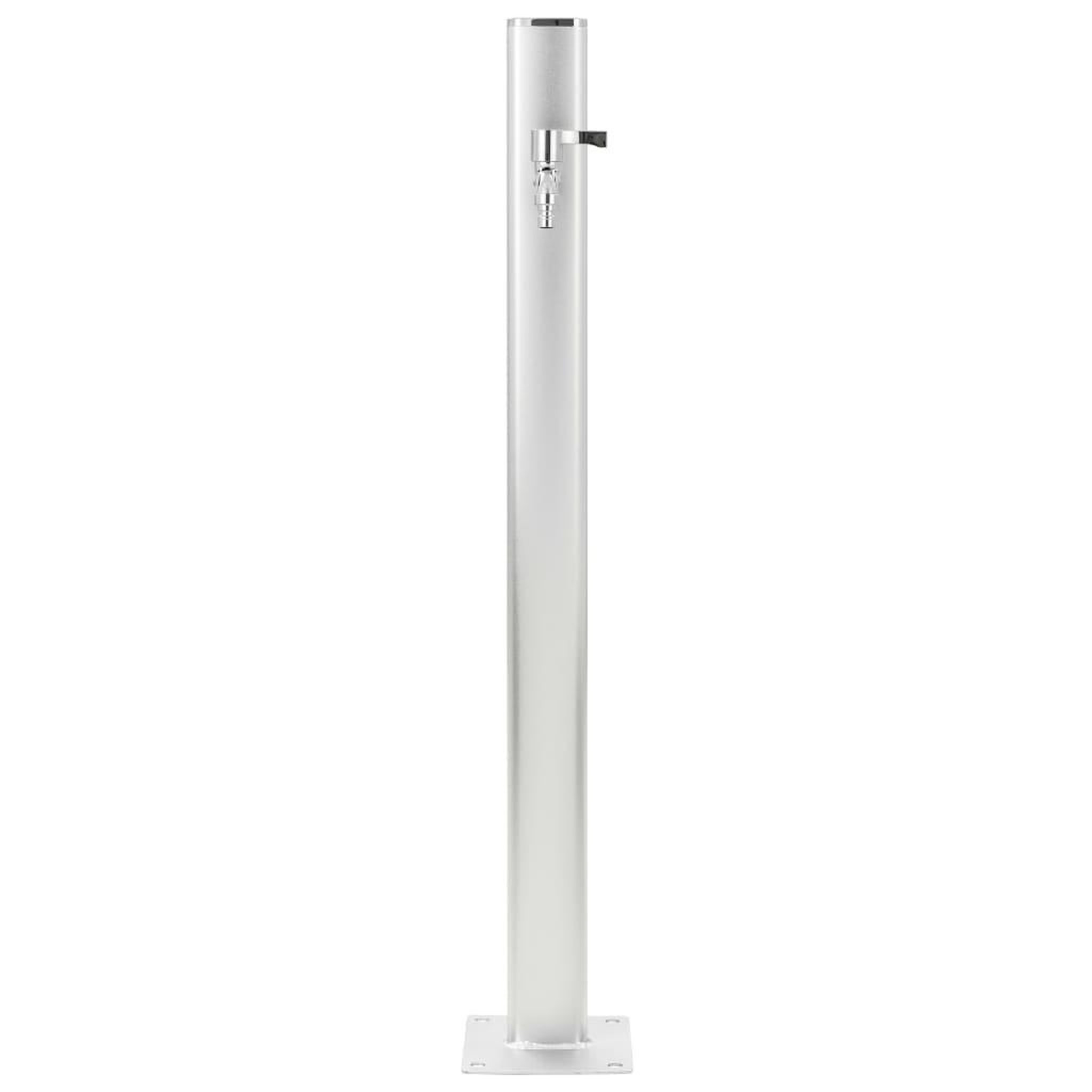 Voir la diapositive 3 : VIDAXL Colonne a eau de jardin Aluminium 95 cm