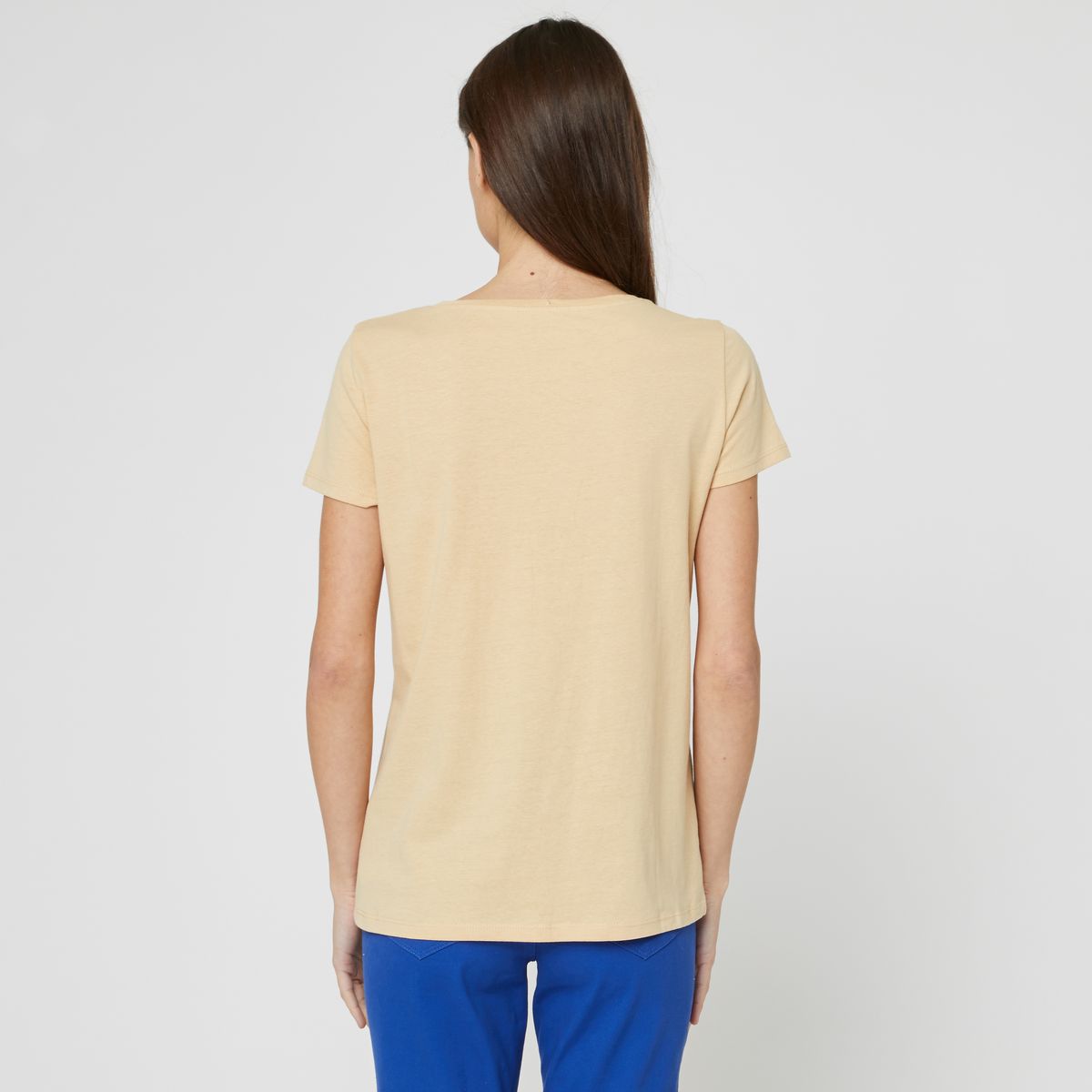 INEXTENSO T-shirt beige femme