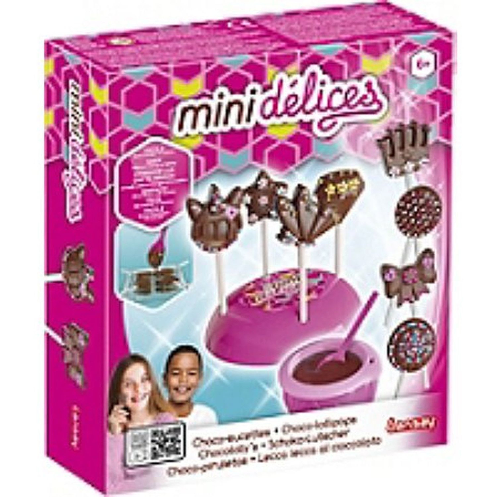 LANSAY Mini Délices sucettes chocolat 