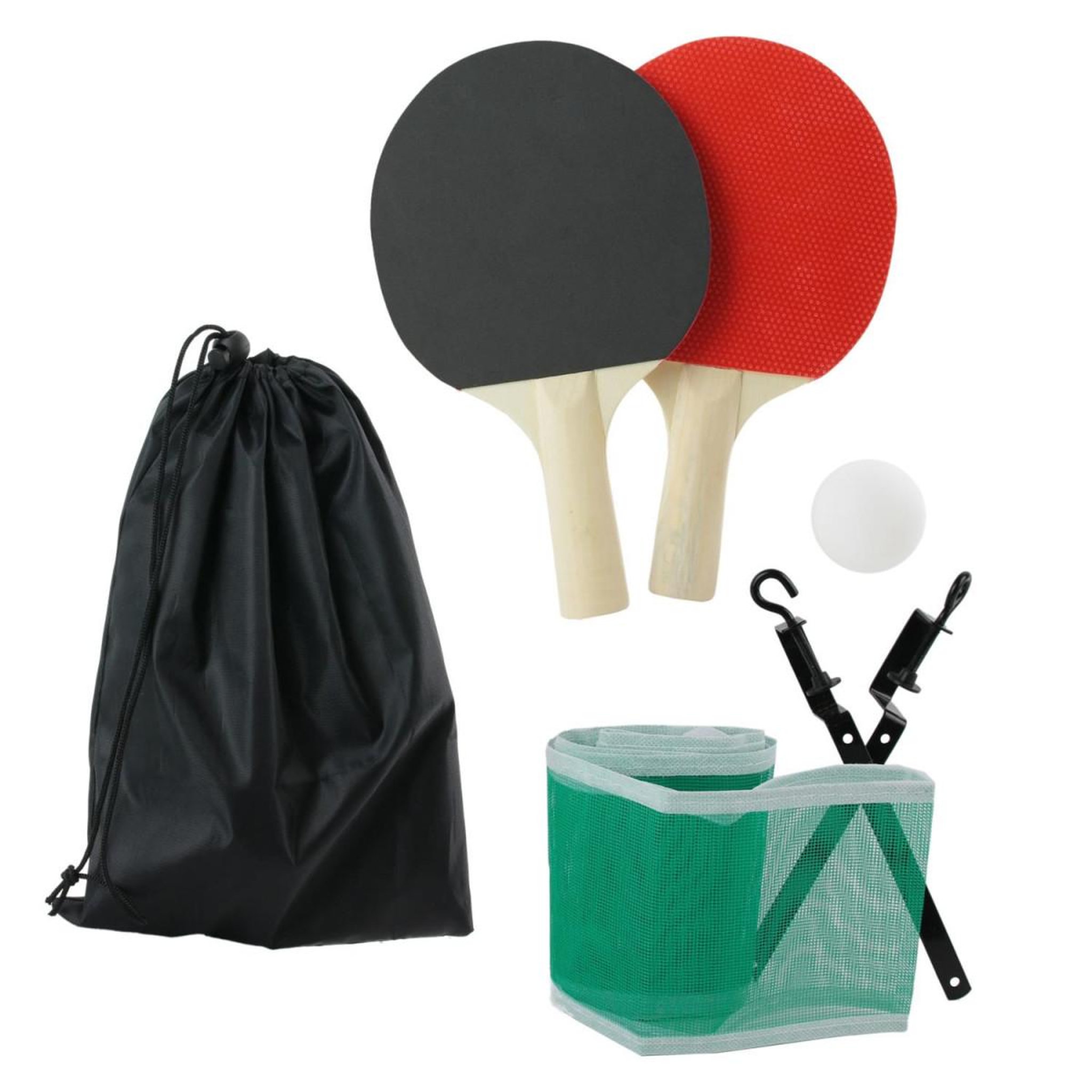 MISTER GADGET Jeu de ping pong  mobile  25cm rouge & vert