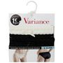 Voir la diapositive 3 : VARIANCE Lot de 2 slips en microfibre