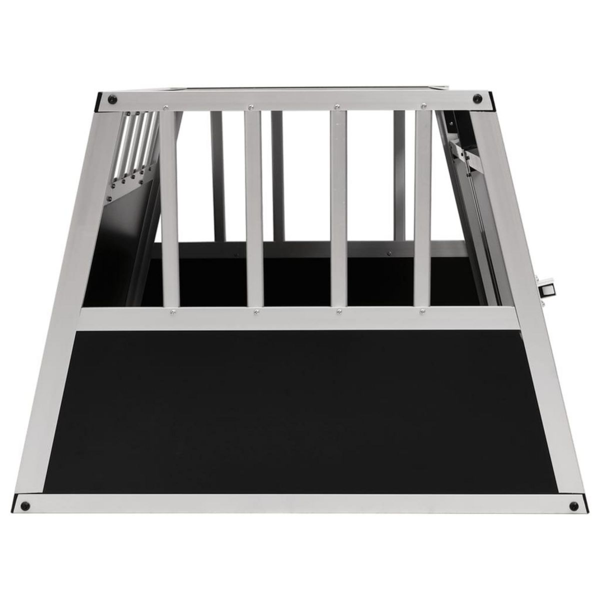 VIDAXL Cage pour chien a double porte 89 x 69 x 50 cm