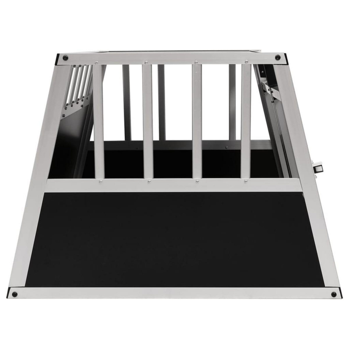 VIDAXL Cage pour chien a double porte 89 x 69 x 50 cm
