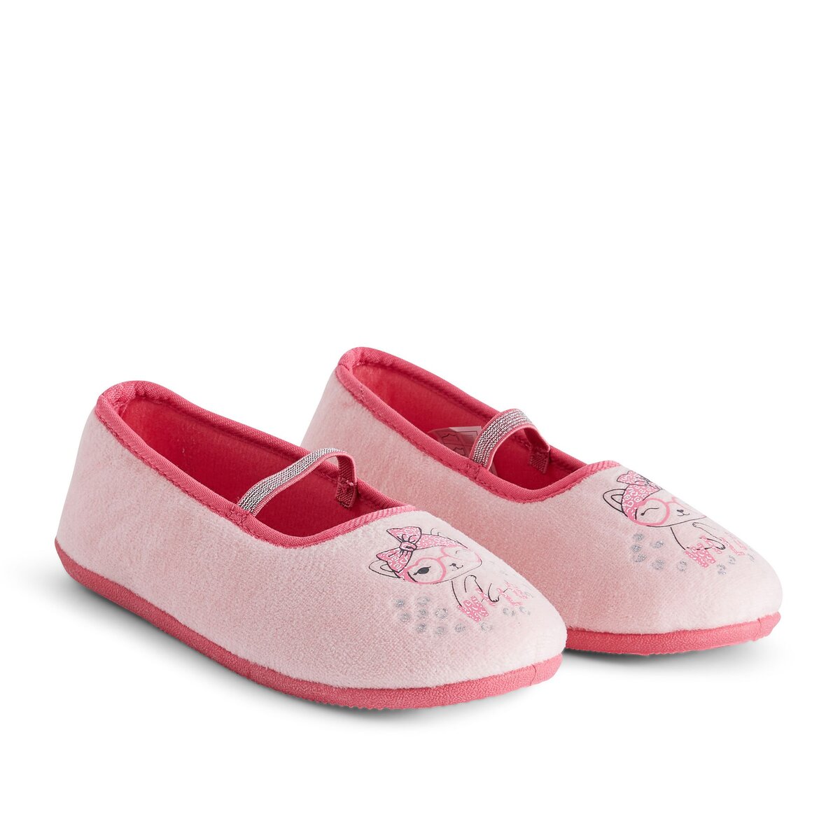 INEXTENSO Chausson ballerine rose fille 