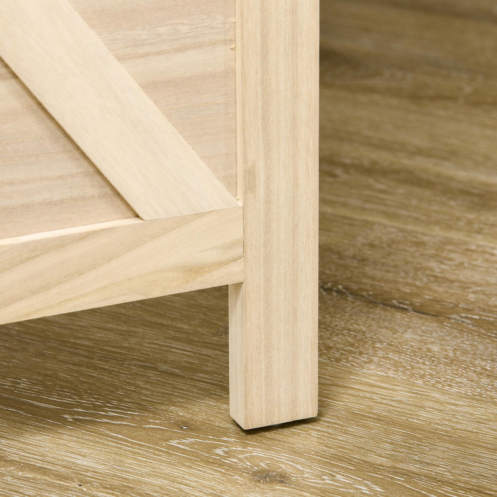 Voir la diapositive 5 : HOMCOM Paravent intérieur en bois 4 panneaux 152 x 144,5 cm pliable bois naturel