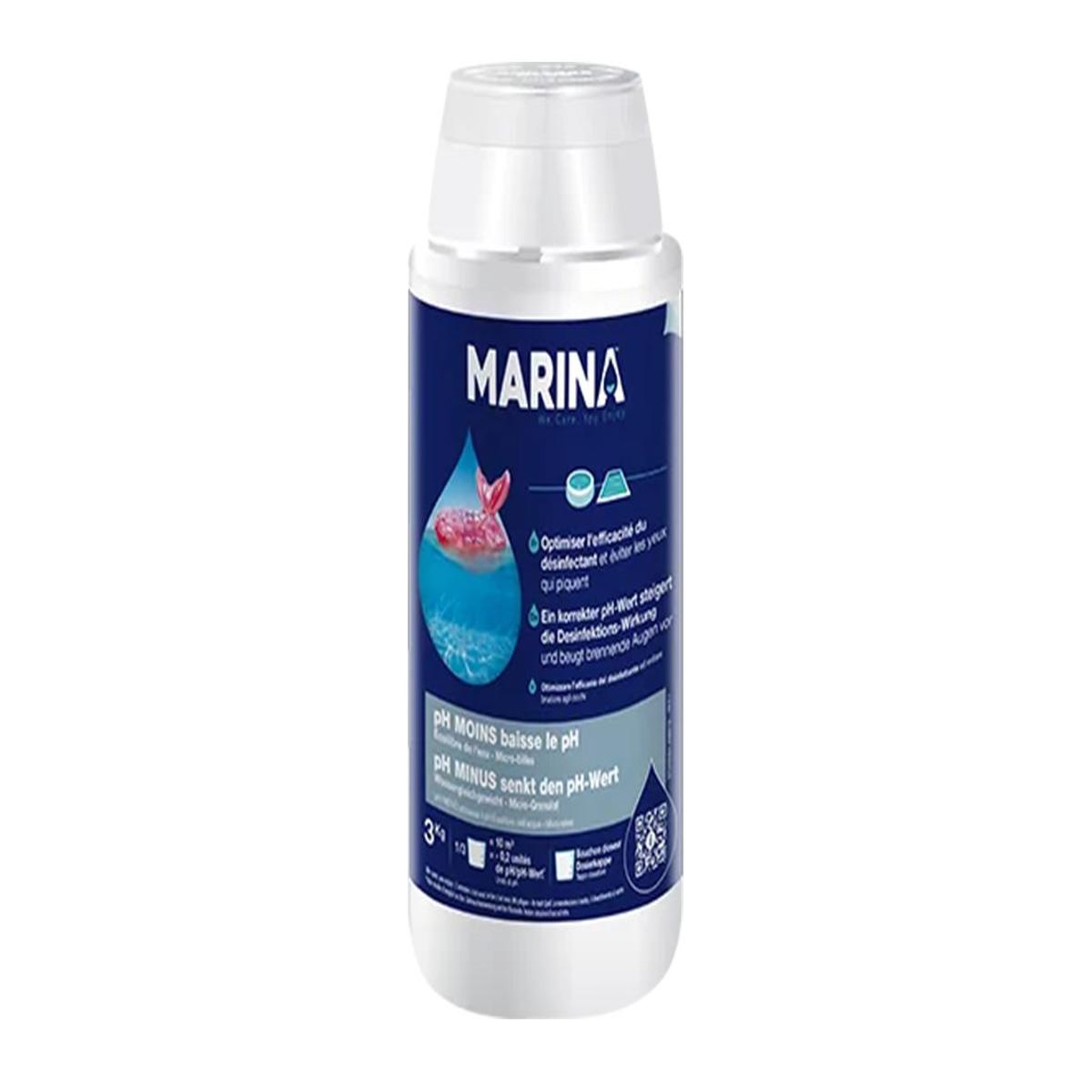 MARINA pH moins micro-billes pour spa 3 kg - Marina Spa