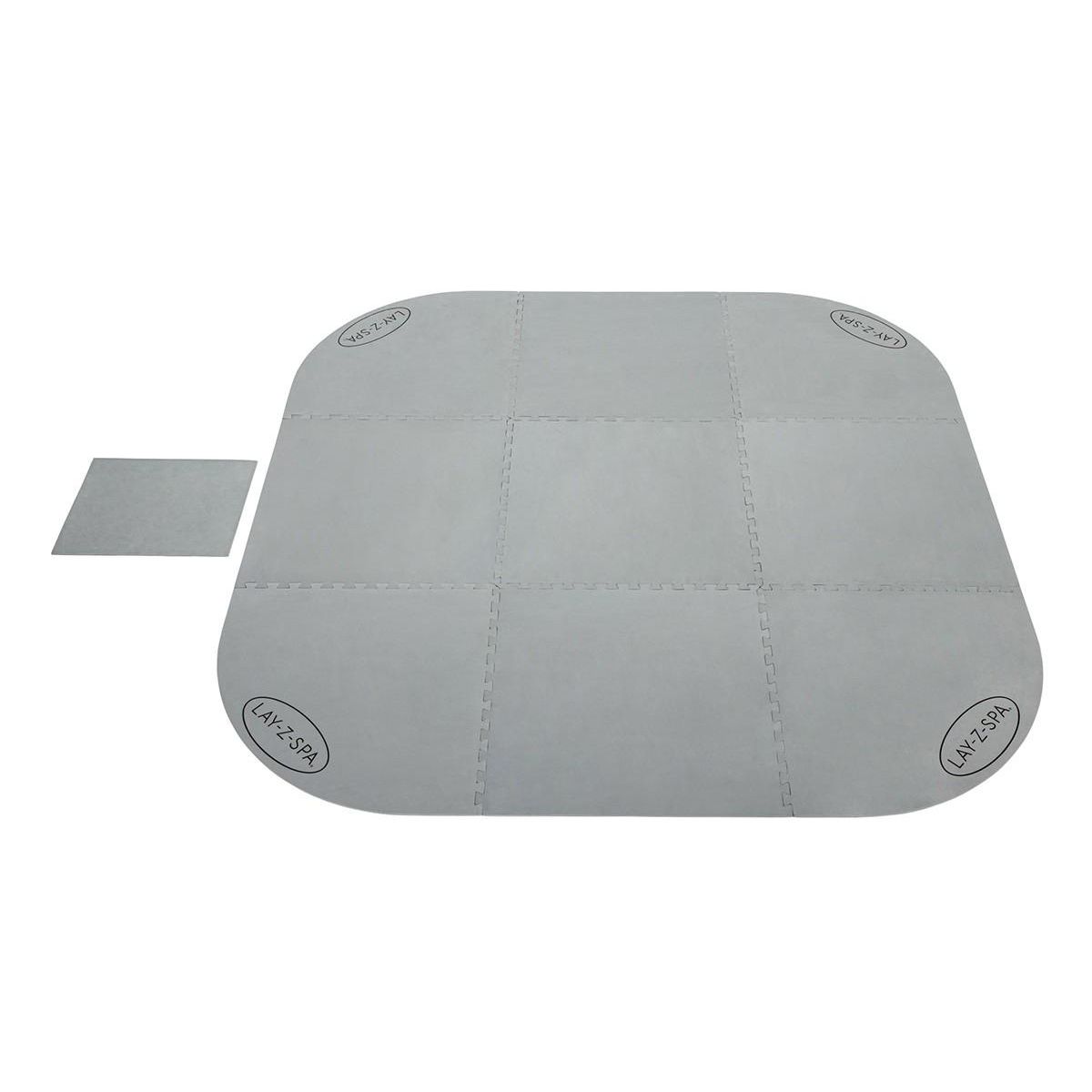 BESTWAY Tapis de sol pour spa gonflable Lay-Z-Spa carré ou rond - Bestway
