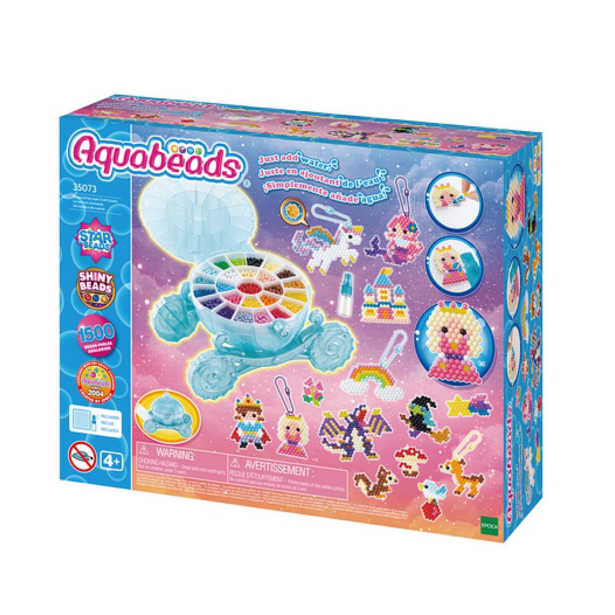 Aquabeads Aquabeads Carrosse Enchanté - Ensemble de Création Magique pour Enfants