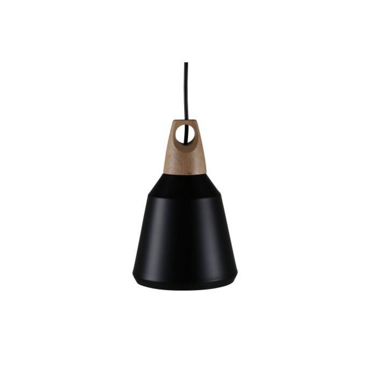 Paris Prix Lampe Suspension  Nao  24cm Noir