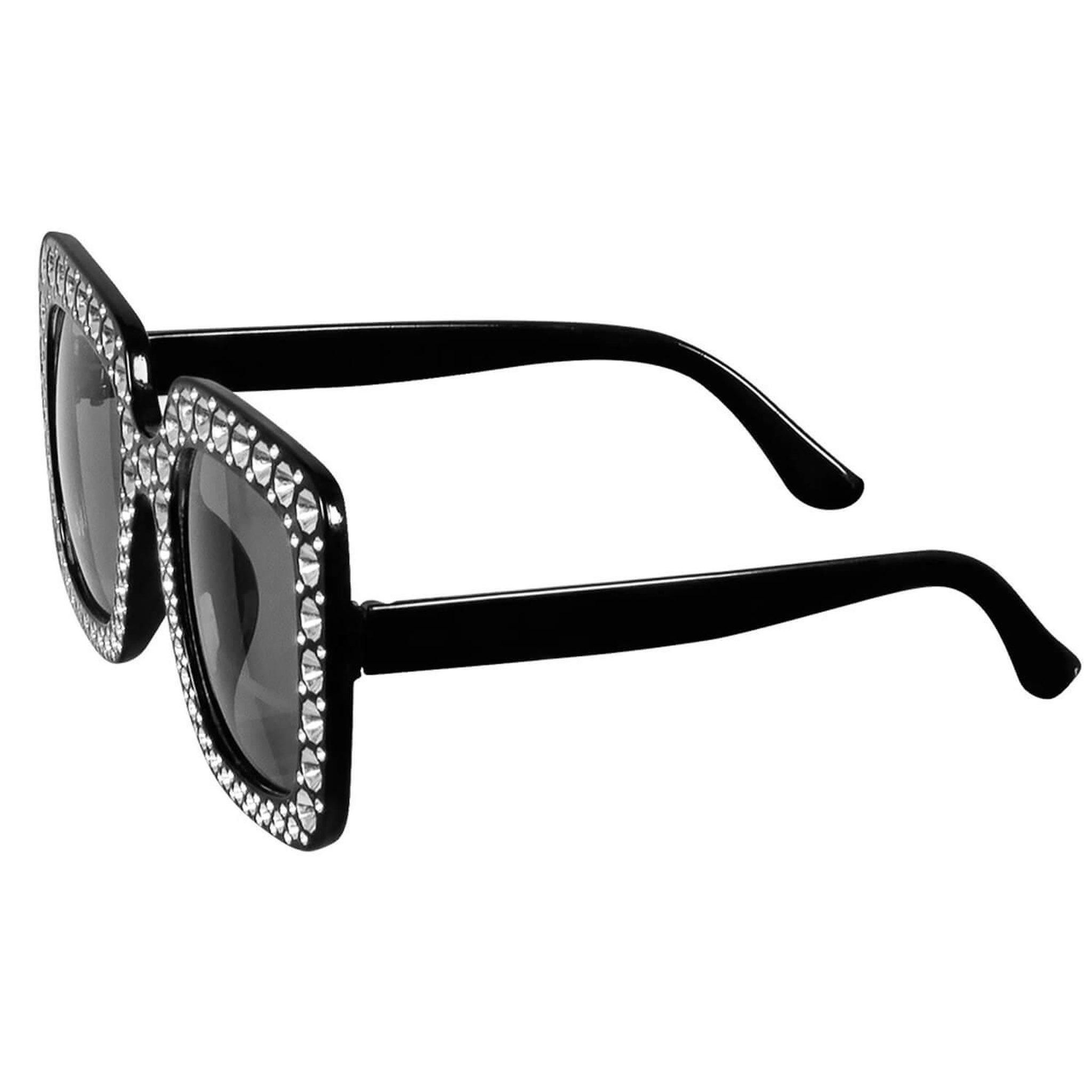 Voir la diapositive 4 : Boland Lunettes Party Bling Bling - Noires