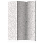 Paris Prix Paravent 3 Volets  Colourless Leaves  135x172cm