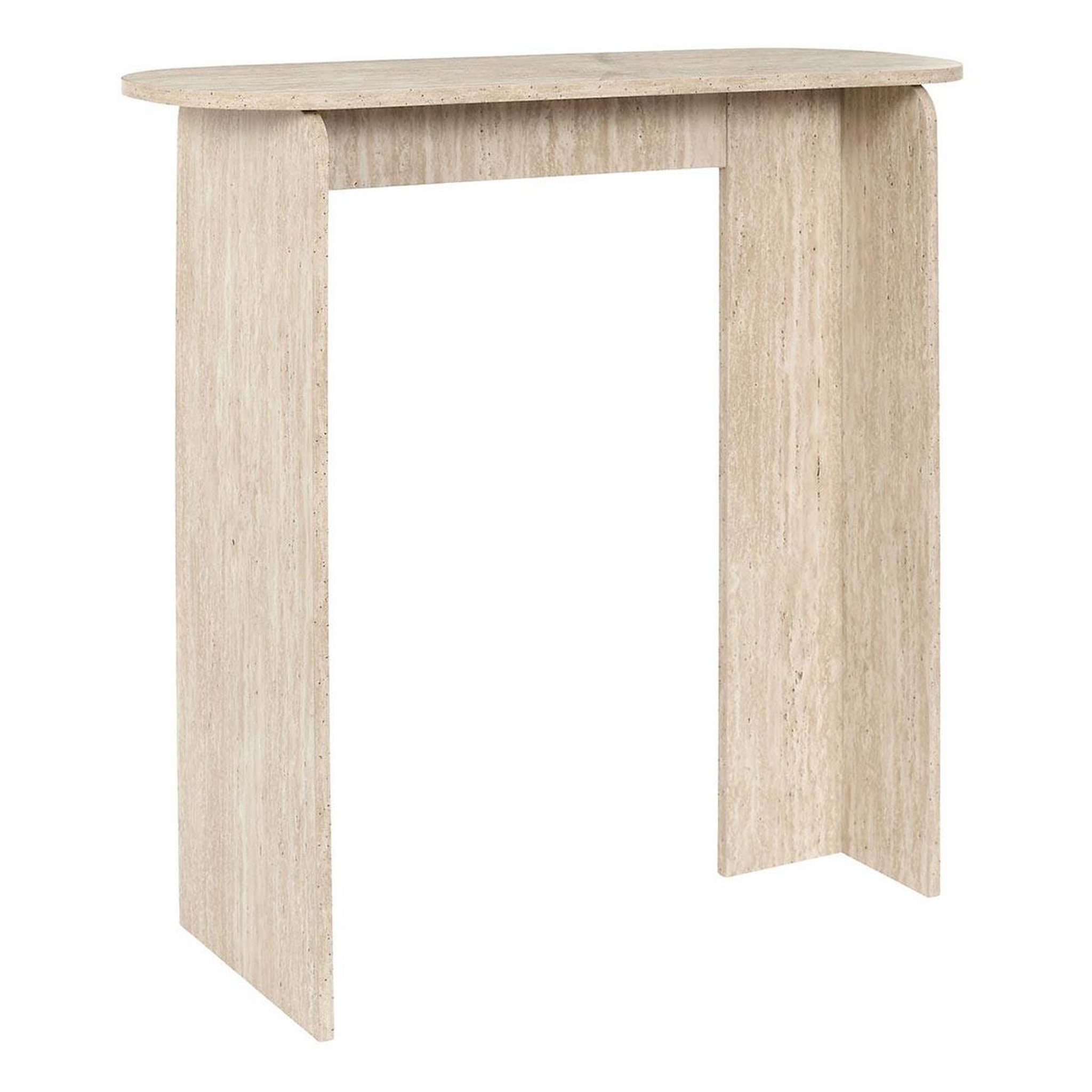 The Home Deco Factory Console design  pietra  90cm beige
