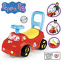 Voir la diapositive 2 : SMOBY Smoby - Porteur auto enfant 2 en 1 - Peppa Pig - Coffre sous la selle + klaxon - Des 10 mois - Fabrication française