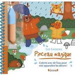 LES SAISONS. COLORIE AVEC DE L'EAU POUR VOIR APPARAITRE LES COULEURS ! AVEC 1 PINCEAU, Passchier Andy
