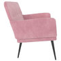Voir la diapositive 4 : VIDAXL Banc Rose 108x79x79 cm Velours