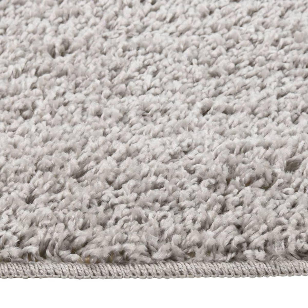 VIDAXL Tapis shaggy antiderapant Gris clair 160x230 cm