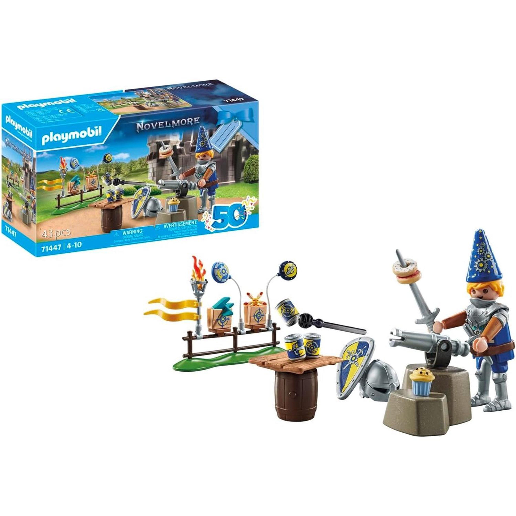 Voir la diapositive 2 : PLAYMOBIL Novelmore - Chevalier et décorations de fête