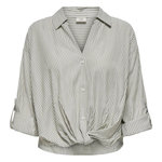 JACQUELINE DE YONG Chemise à Rayures /Blanc Femme JDY Selma. Coloris disponibles : Vert