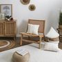 Voir la diapositive 2 : Paris Prix Fauteuil en Bois  Bali  72cm Naturel