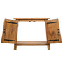 Voir la diapositive 5 : VIDAXL Meuble-lavabo de salle de bains pin massif 70x32x63 cm