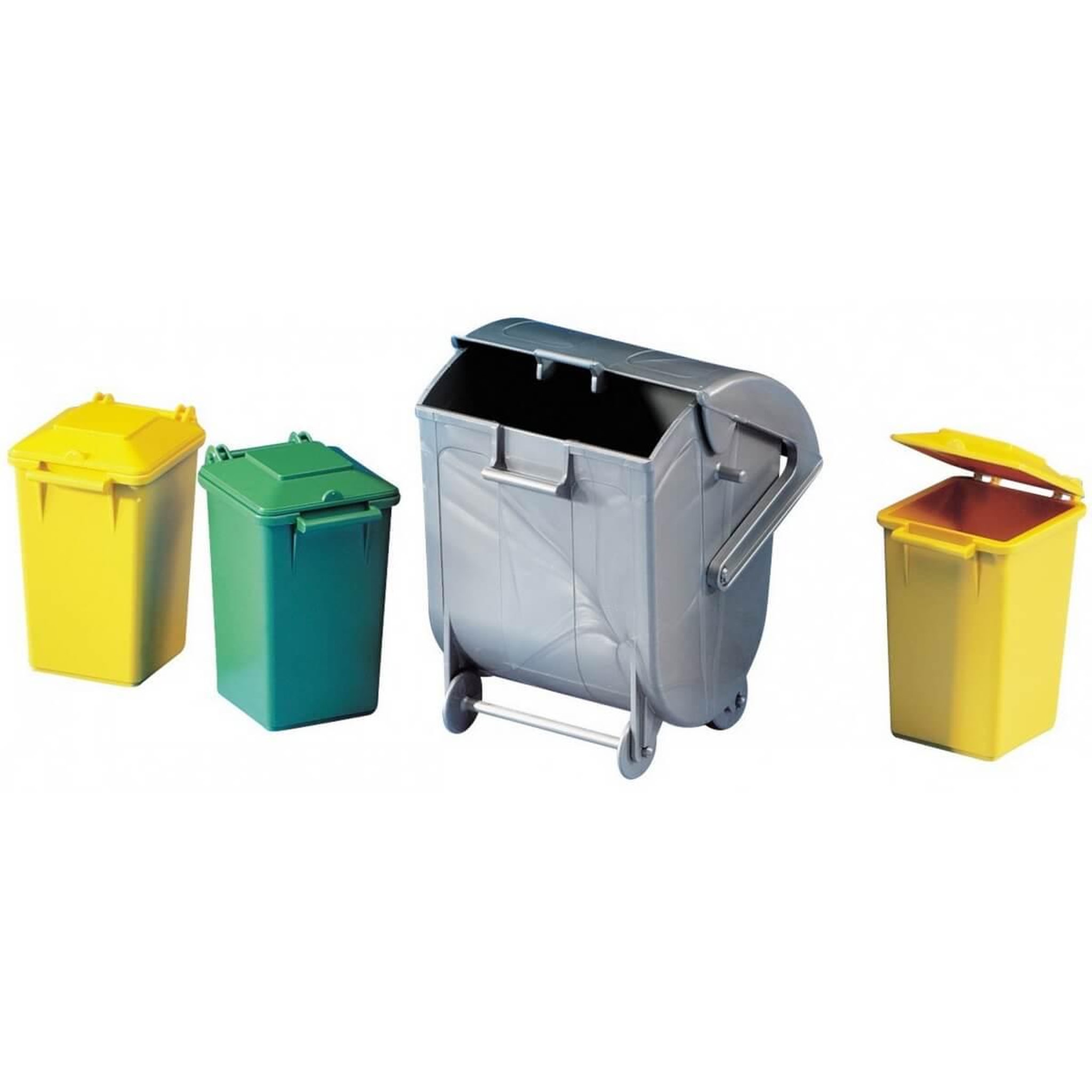 Bruder Assortiment : 4 Poubelles