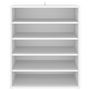 Voir la diapositive 3 : VIDAXL Armoire a chaussures Blanc 60x35x70 cm Bois d'ingenierie