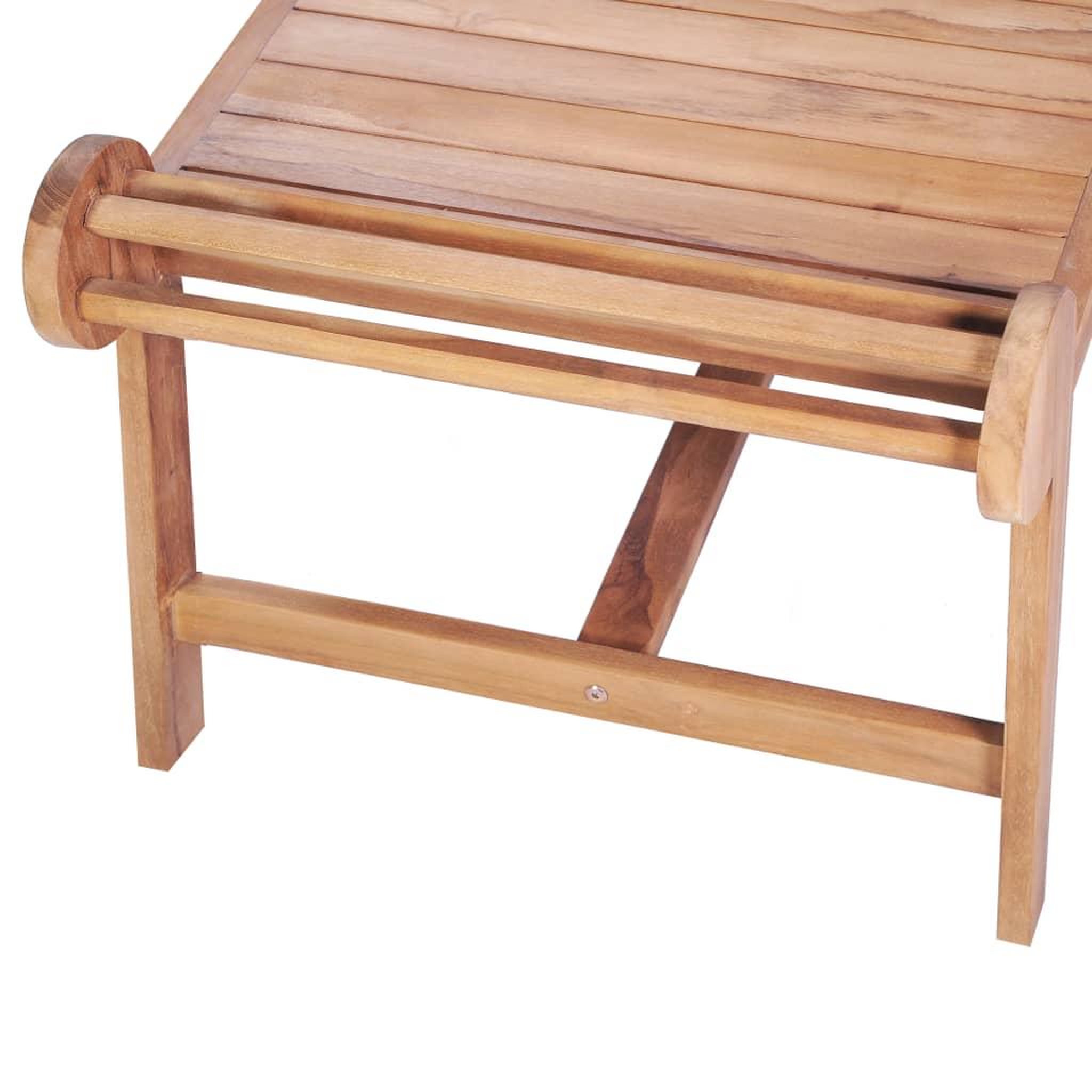 Voir la diapositive 4 : VIDAXL Table basse 100x50x45 cm teck solide