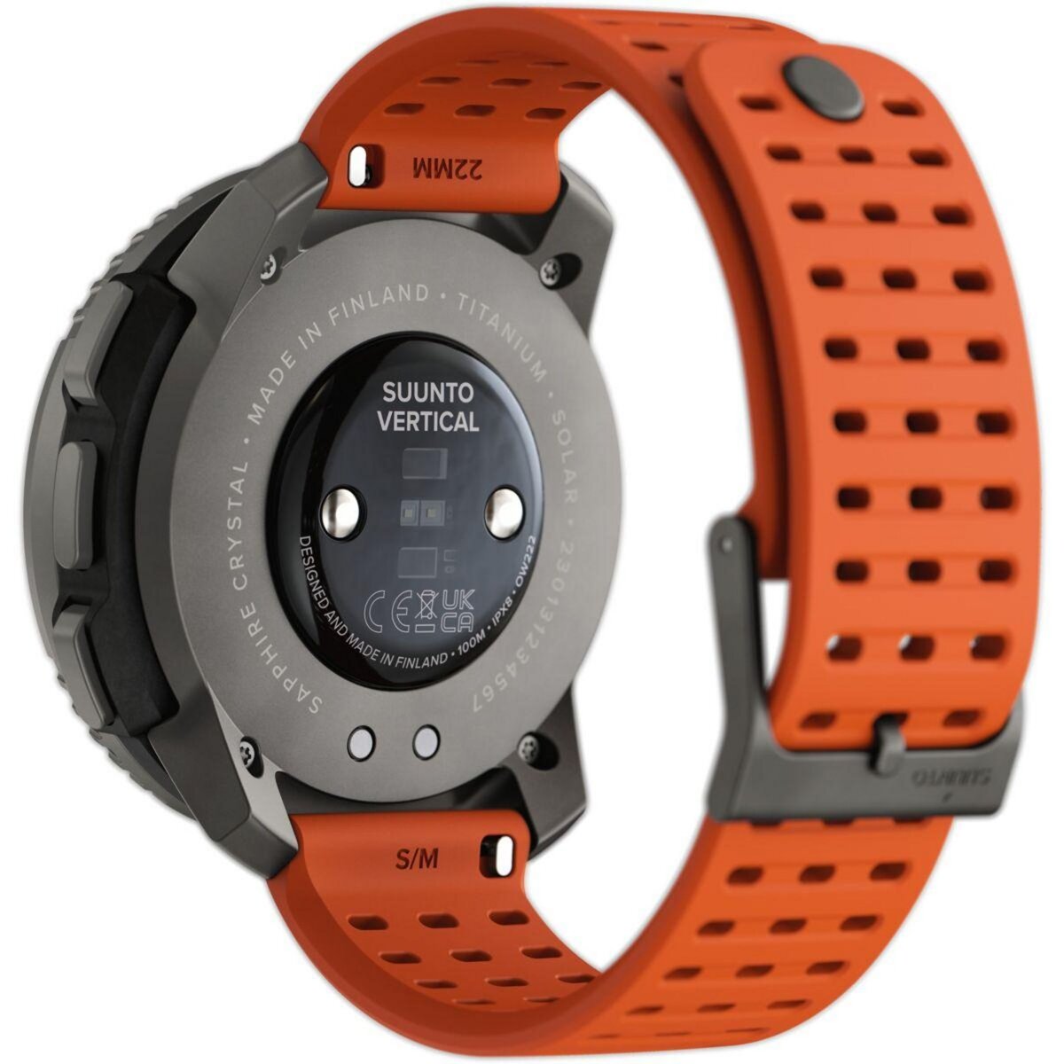 Suunto Montre sport Vertical Solar Canyon Steel
