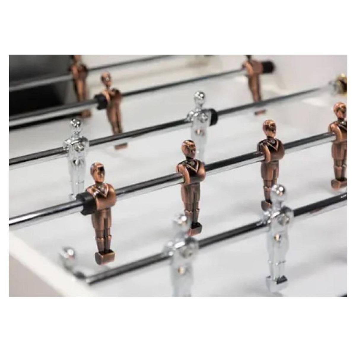 René Pierre Baby-foot Onyx Blanc mat - Pieds chene