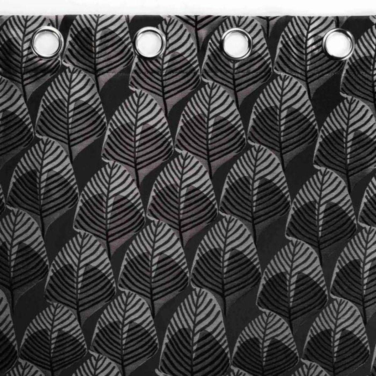 Paris Prix Rideau à Œillets  Floriani  140x260cm Noir