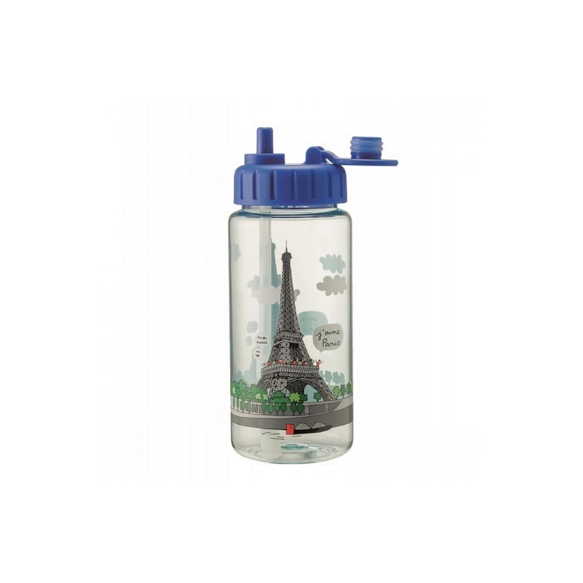 Voir la diapositive 2 : Petit Jour Gourde Tour Eiffel en Tritan