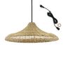 Voir la diapositive 1 : Lumisky Suspension d'extérieur FREYA LARGE Bois Herbe marine D70 cm