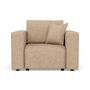 Voir la diapositive 3 : BEST MOBILIER Topaze - fauteuil en simili